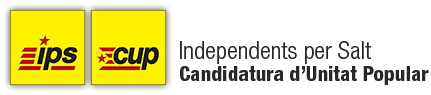 Independents per Salt -  Candidatura d'Unitat Popular                                                                                Independents per Salt - Candidatura d'unitat popular Logo